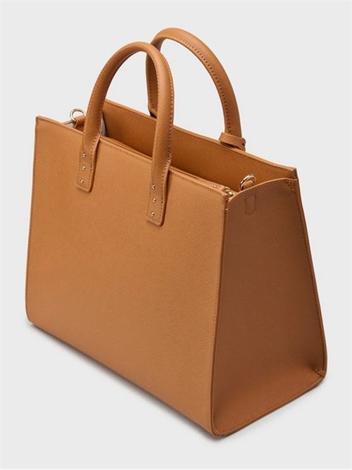 Borsa tote con logo goffrato LIU JO | AA6149ES029/X0742